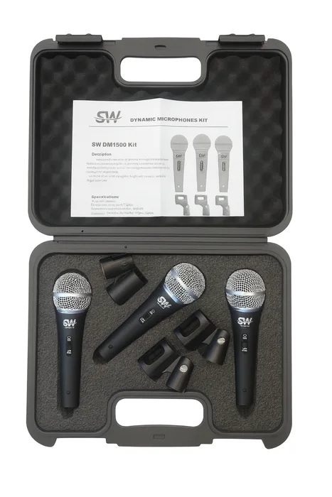 סט מיקרופונים מקצועיים – SW-DM1500 Kit