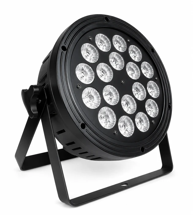 פנס שטיפה עוצמתי Indoor Plastic Par LED 18×10W RGB+WW 4in1