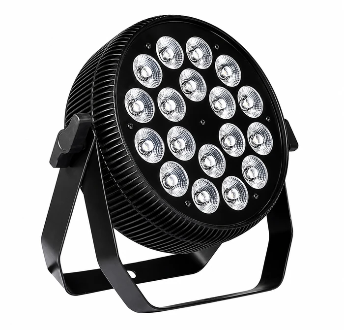 פנס אולטרה סגול מקצועי גוף מתכת Slim Par LED UV 18×10W
