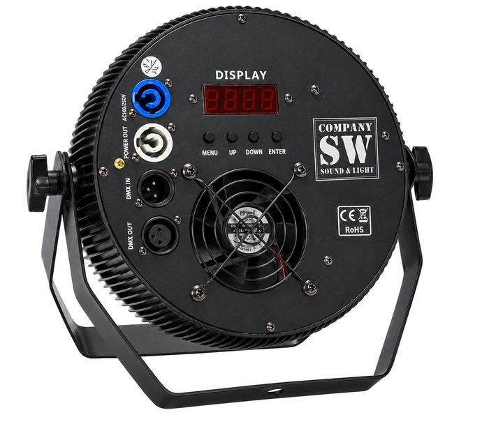 פנס אולטרה סגול מקצועי גוף מתכת Slim Par LED UV 18×10W