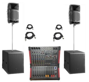 מערכת הגברה AUDIO CENTER עד 400 איש