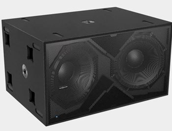 סאבוופר כפול 18" מוגבר 5600W AUDIOCENTER K-LA218-DSP