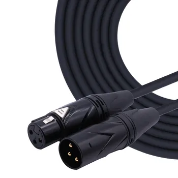 כבל מיקרופון 5 מטר XLR-XLR