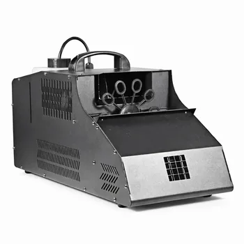 מכונת בועות סבון משולבת עשן 1000W עם טיימר ושליטה מרחוק