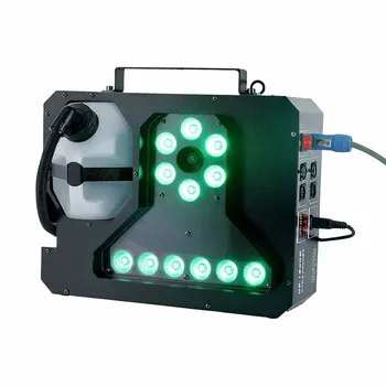 מכונת תותח עשן מקצועית SFX 1500W עם תאורת LED אנכית, אפקטים מרהיבים