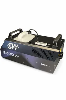 מכונת עשן מקצועית 3000W נשלטת בעזרת שלט אלחוטי/DMX ממותג:SW