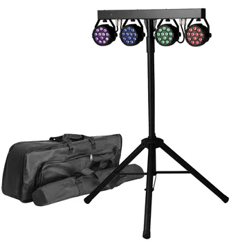 ערכת תאורת לדים ואפקטים במה כולל 48 נורות לד