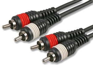 כבל כפול 3 מטר, 2RCA-2RCA